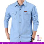 Full Sleeves Double Pocket Panel Shirt