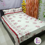 Bedsheet টুয়েল কটন বেডশীট